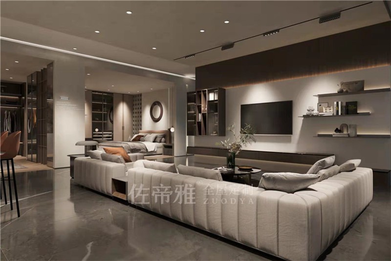 佐帝雅全屋定制：學(xué)會這幾招，小戶型客廳也能出彩